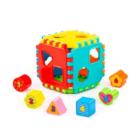 Игрушка развивающая "Куб" (в сеточке) арт. 91642