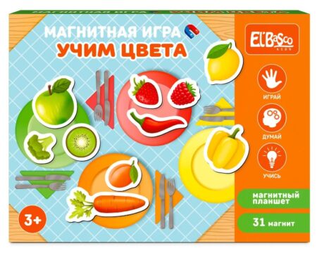 Магнитная игра "Учим цвета" арт. ET05-058